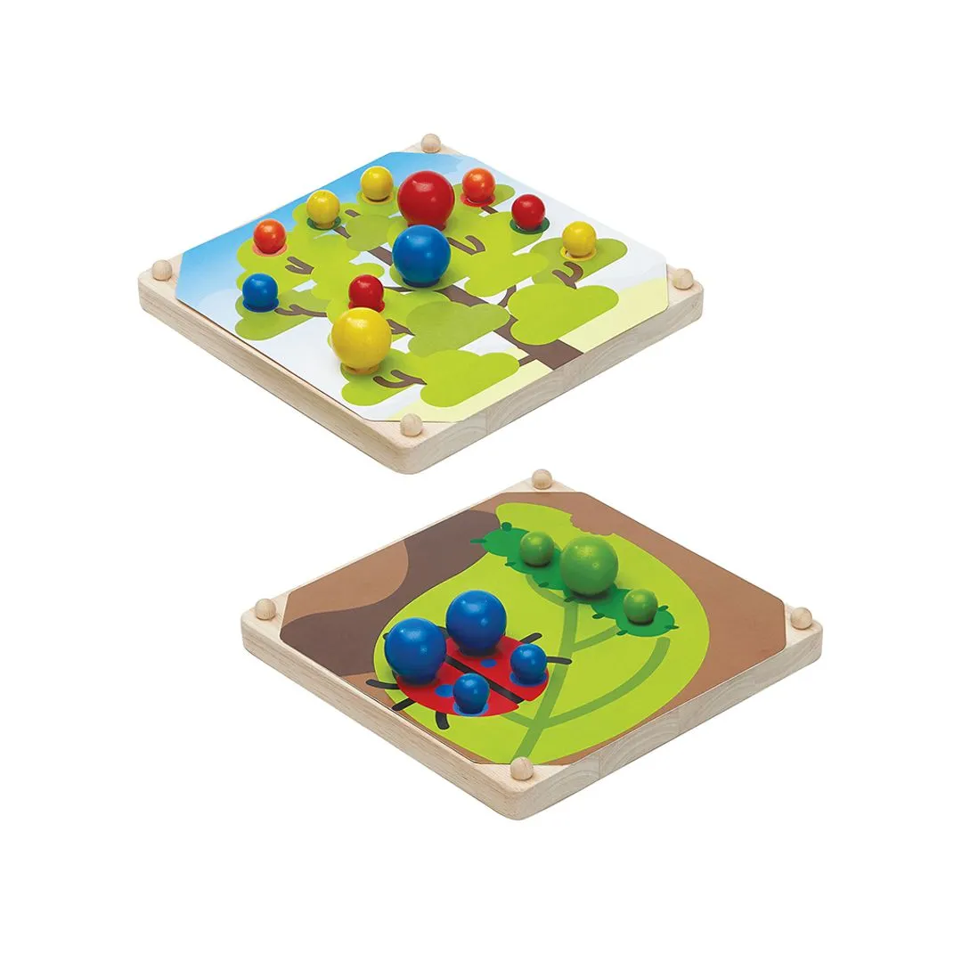 PlanToys Creative Peg Board tableau à picots dès 3 ans