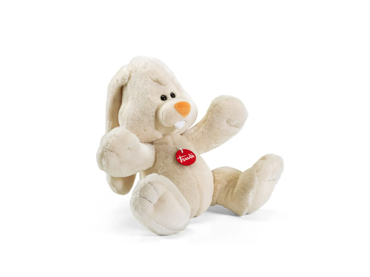 Trudi Virgilio lapin peluche douce ferme