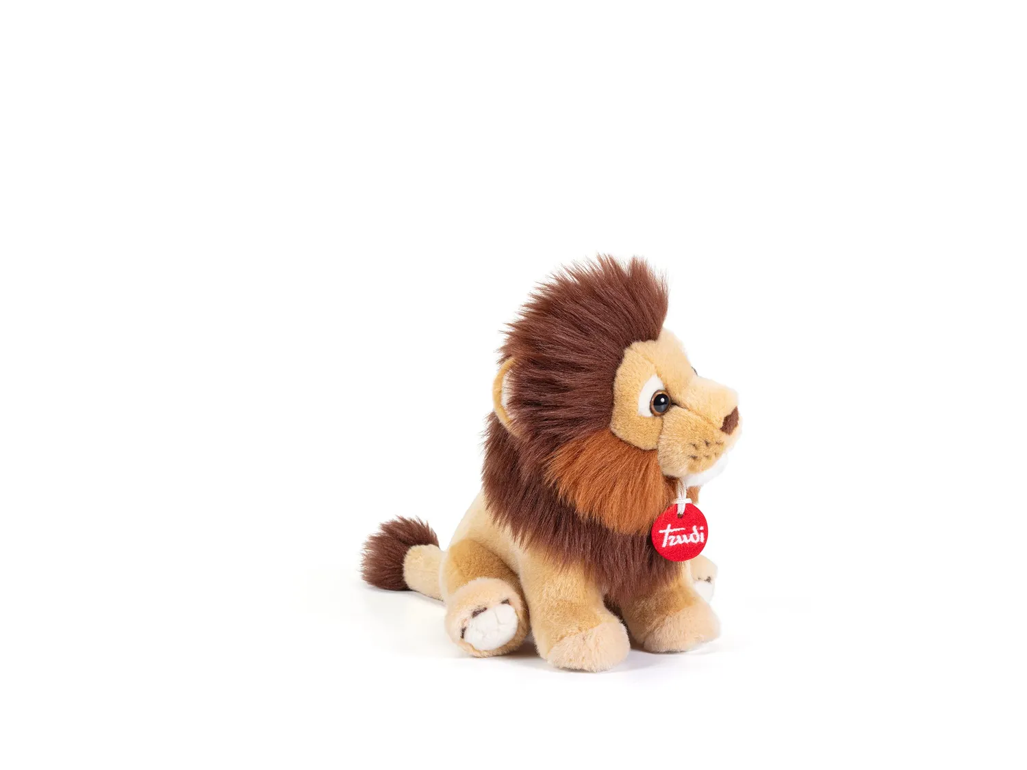 Trudi Lion Narciso peluche exotique 27 cm taille M