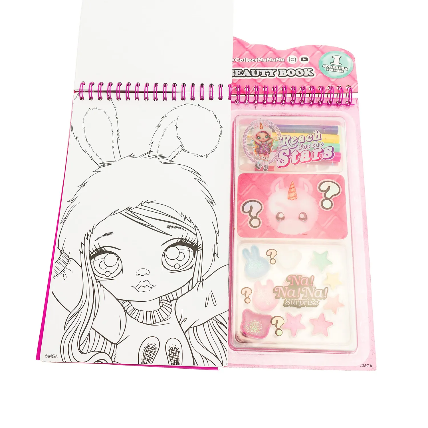 Na! Na! Na! Surprise Beauty Book livre maquillage dès 6 ans