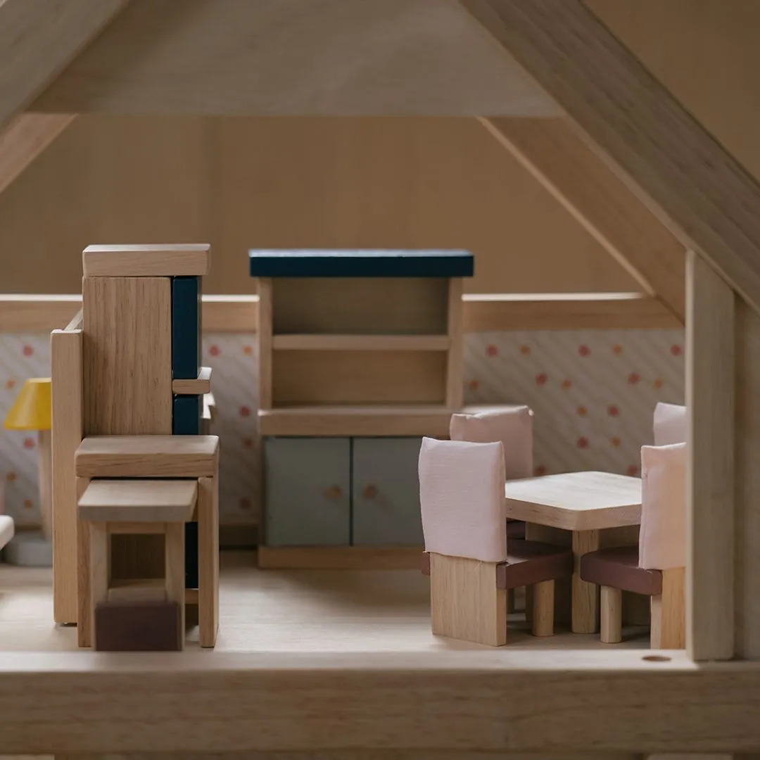 PlanToys Orchard meubles salle à manger poupée