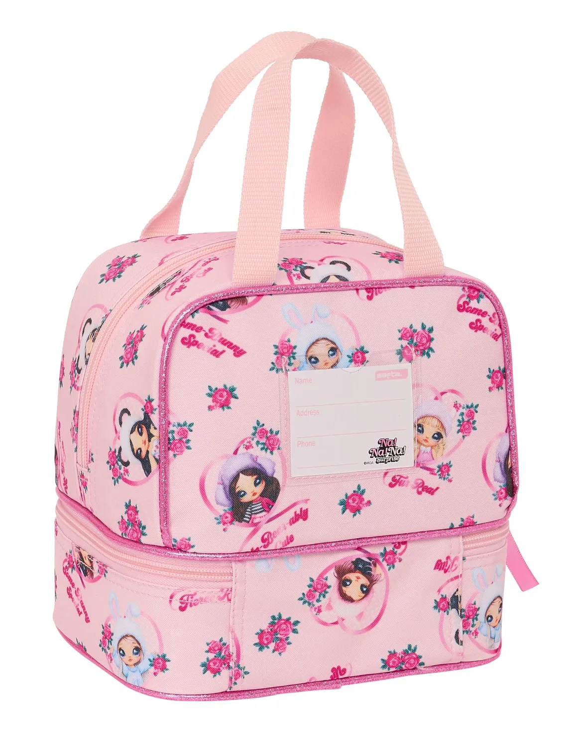 Na! Na! Na! Surprise Fabulous porte-goûter rose 20 cm