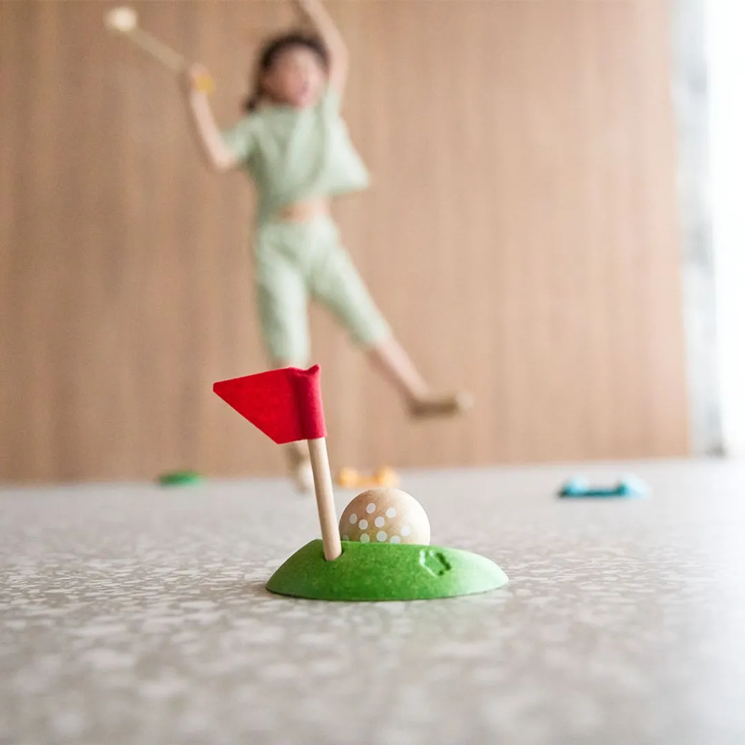PlanToys Mini Golf Full Set mini golf enfant 2 joueurs