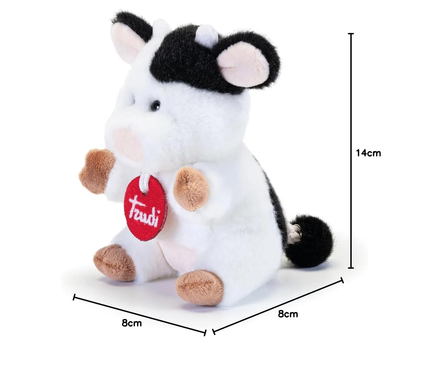 Trudi Trudini 51344 peluche vache XS
