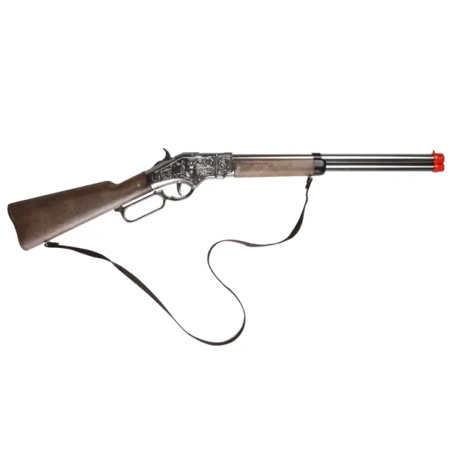 Gonher Cowboy Rifle fusil à amorces 8 coups métal