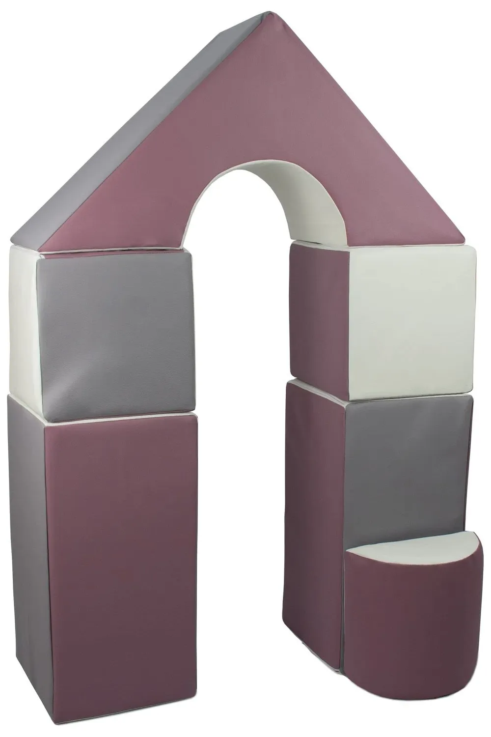 Velinda Petit Château blocs mousse blancs lot 6