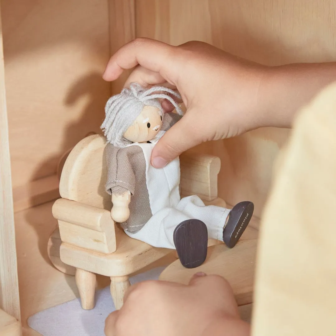 PlanToys Grand-Père Figurine Maison Poupées 1:12