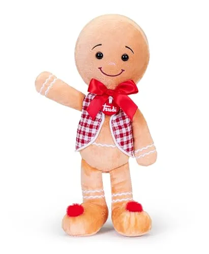 Trudi Zéno 29363 peluche pain d’épices XL 45 cm Noël