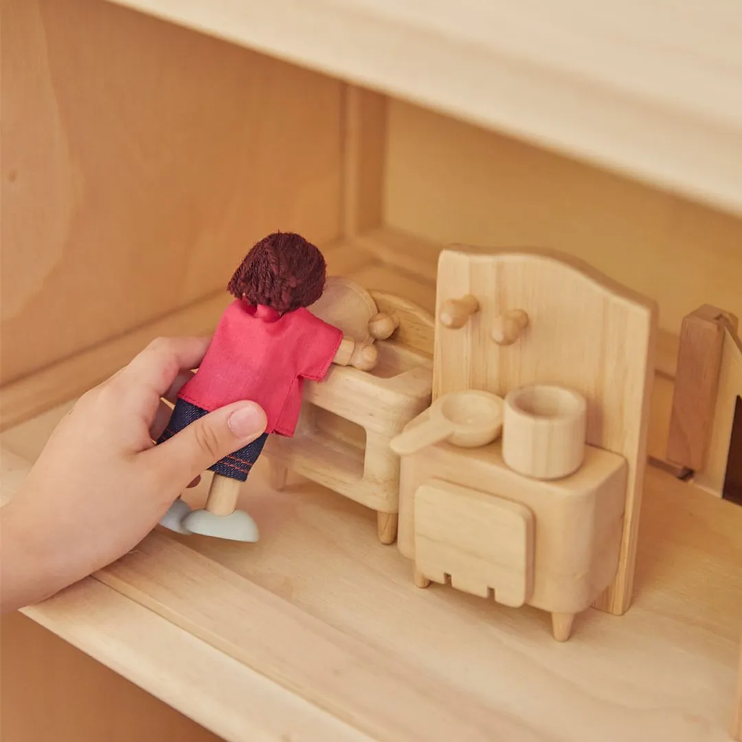 PlanToys Victorian Furniture Set meubles maison poupée bois
