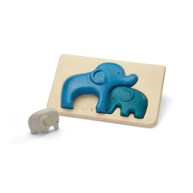 PlanToys Elephant Puzzle puzzle éléphant dès 18 mois
