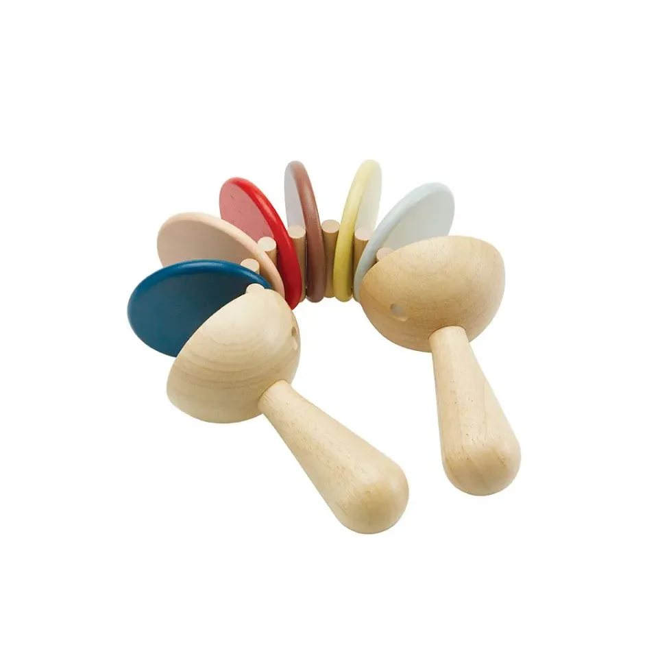 PlanToys Clatter Orchard hochet clac-clac bois dès 18 mois