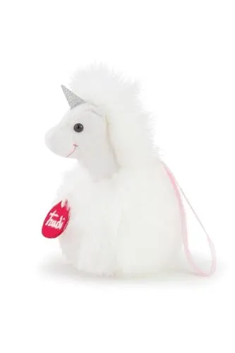 Trudi Pompons TUDM7000 peluche licorne blanche