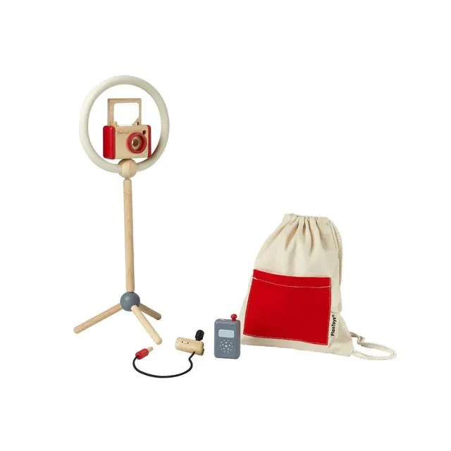 PlanToys Vlogger Kit jouet imitation 5 pièces dès 3 ans