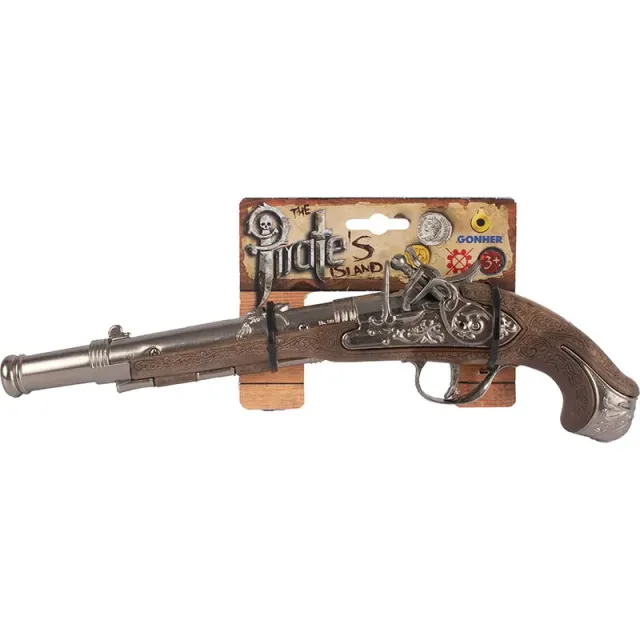 Gonher The Pirate's Island pistolet pirate métal
