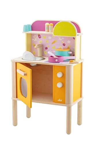 Trudi Sevi TUE57000 cuisine en bois 16 pcs enfant