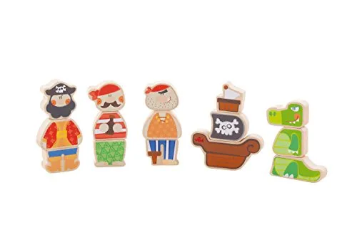 Sevi 82827 jeu construction magnétique pirates 15 pièces