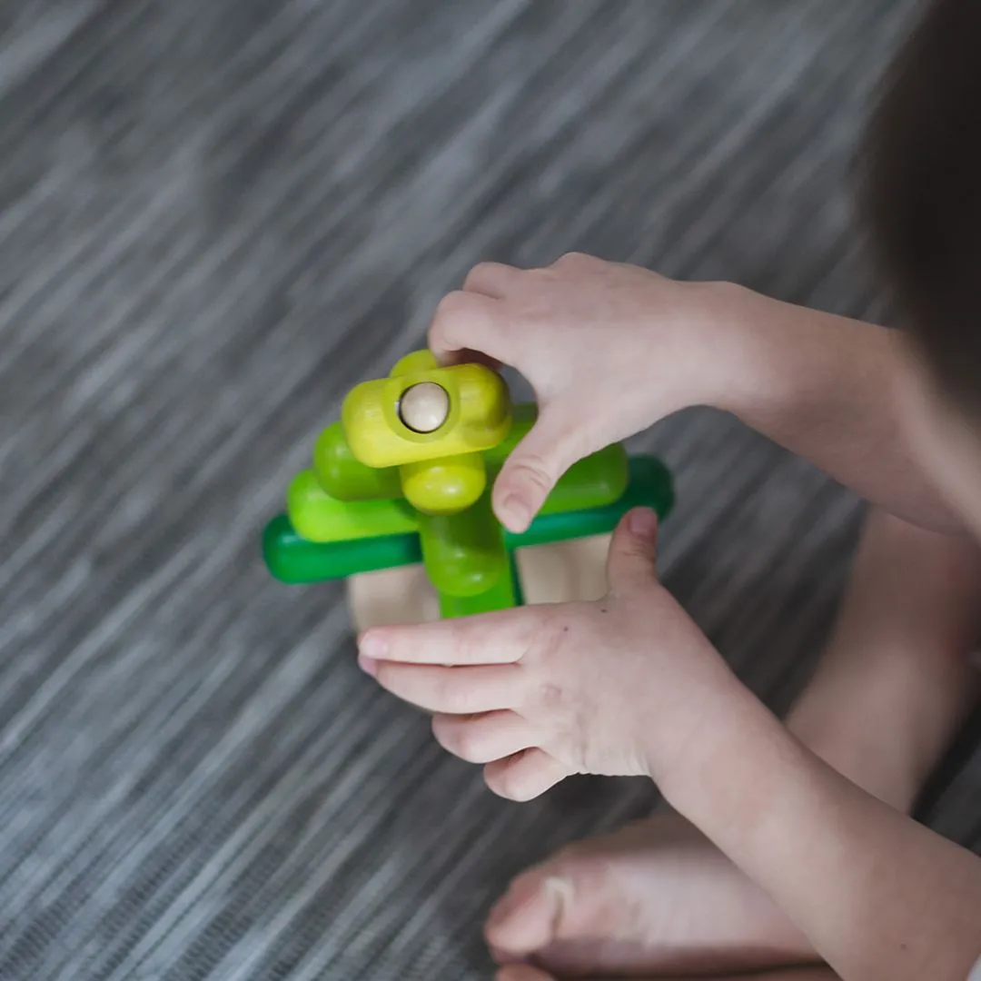 PlanToys Stacking Tree arbre à empiler bois