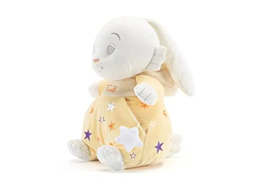 Trudi Baby Star 18173 peluche lapin robe jaune taille M