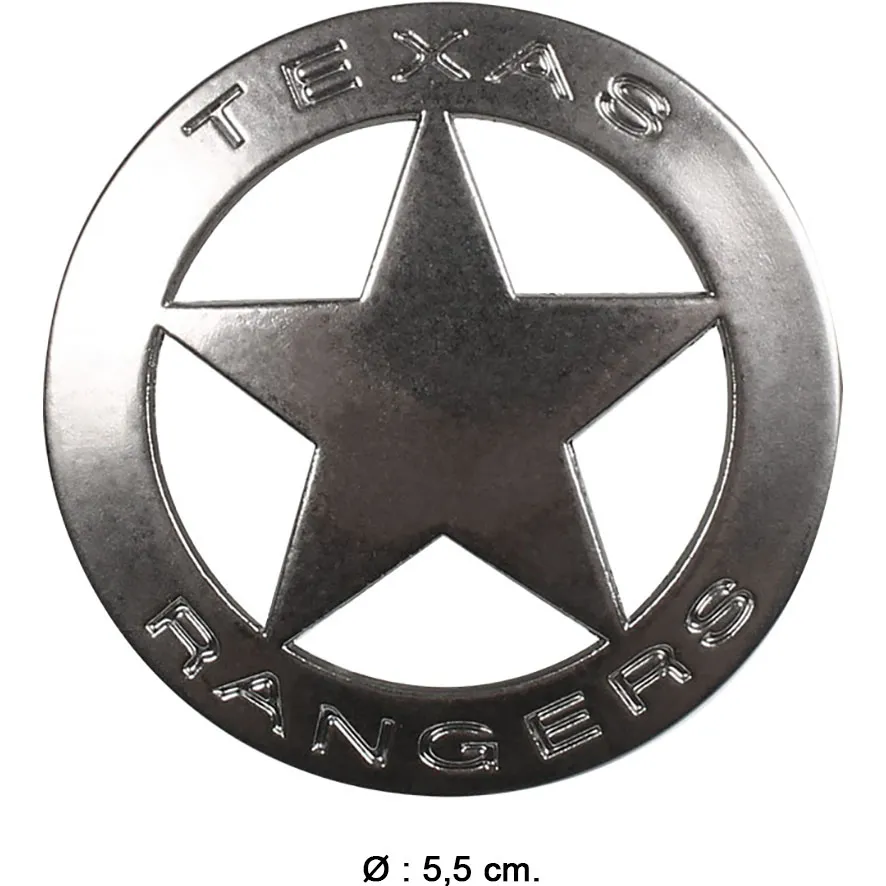 Gonher Cowboy menottes et étoile ranger métal