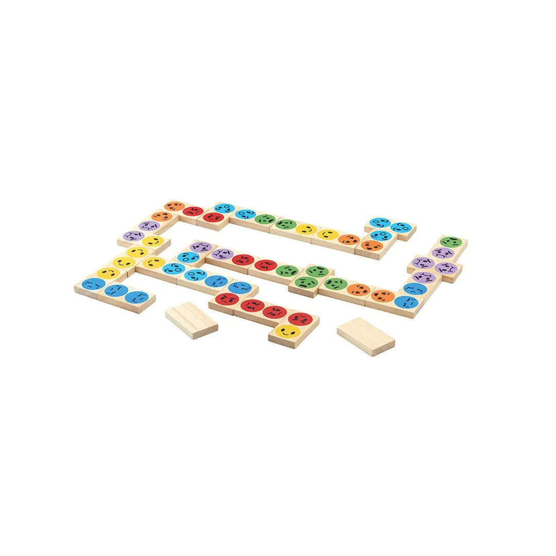 PlanToys Mood Dominos jeu de dominos émotions 28 pièces