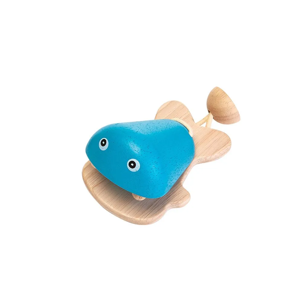 PlanToys Fish Castanet castagnette poisson jaune