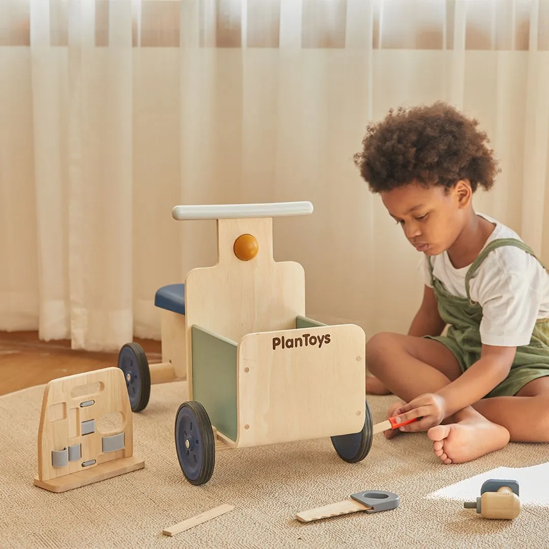 PlanToys Handy Carpenter Set caisse outils bois 5 outils