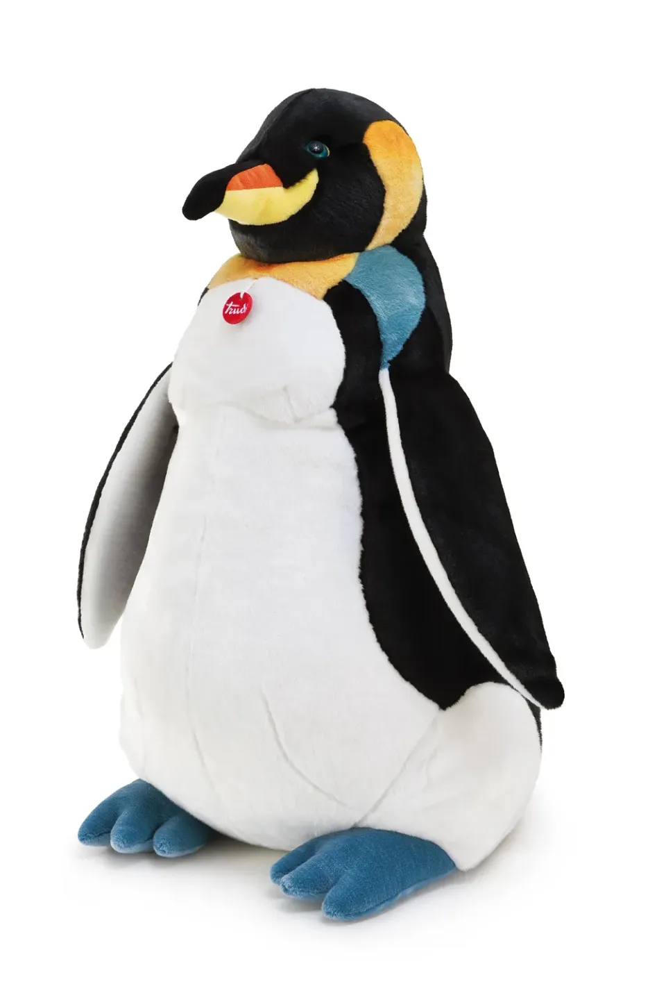 Trudi Manolo peluche pingouin 100 cm géant doux