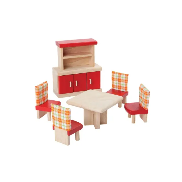 PlanToys Neo Dining Room mobilier salle à manger 6 pièces