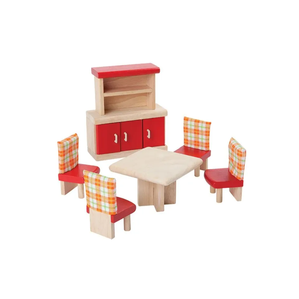 PlanToys Neo Dining Room mobilier salle à manger 6 pièces
