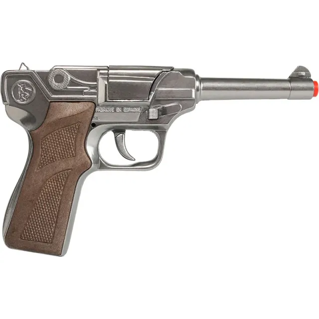 Gonher Police pistolet jouet 8 coups métal