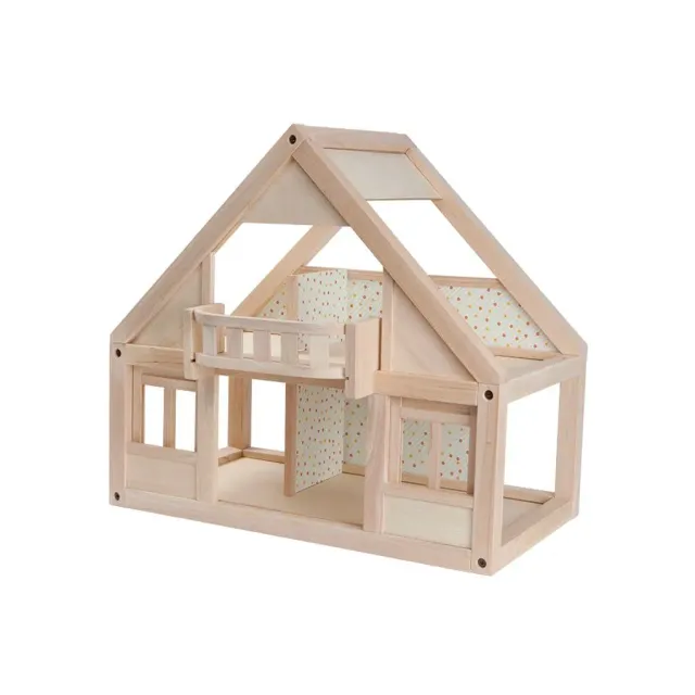 PlanToys My First Dollhouse maison de poupée bois 4 pièces