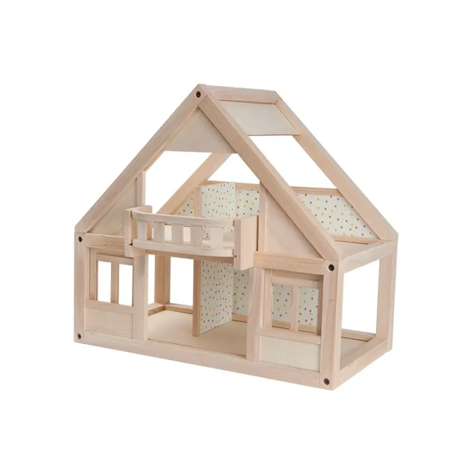 PlanToys My First Dollhouse maison de poupée bois 4 pièces
