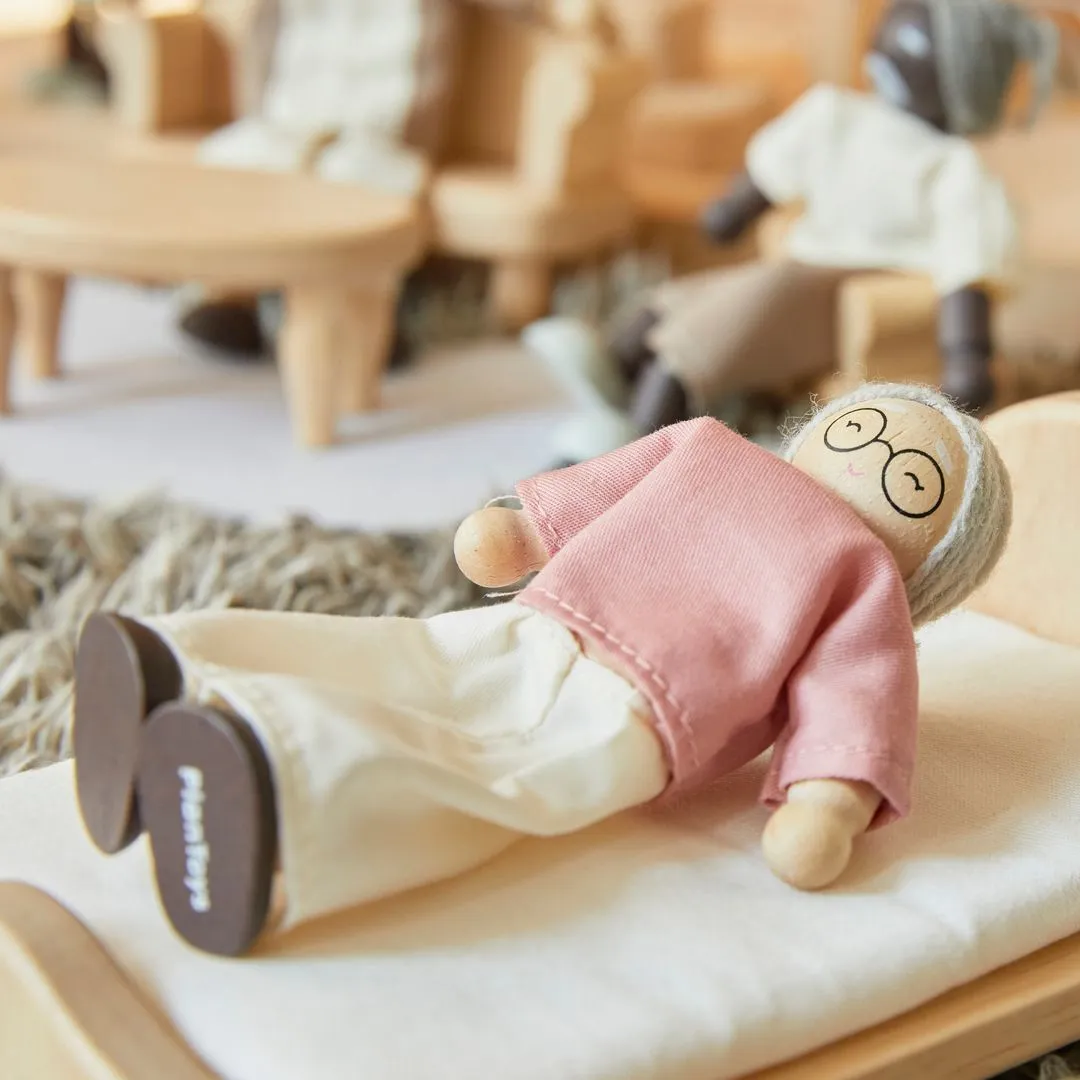 PlanToys Grandmother figurine grand-mère maison bois