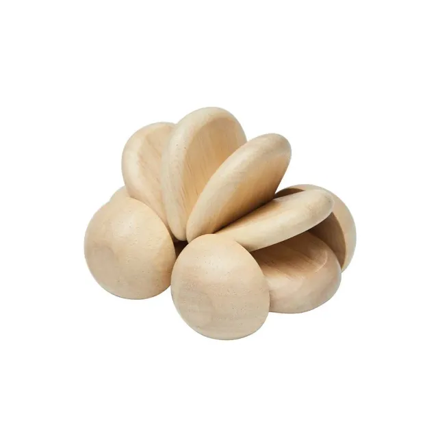 PlanToys Baby Car Natural voiture bébé bois souple