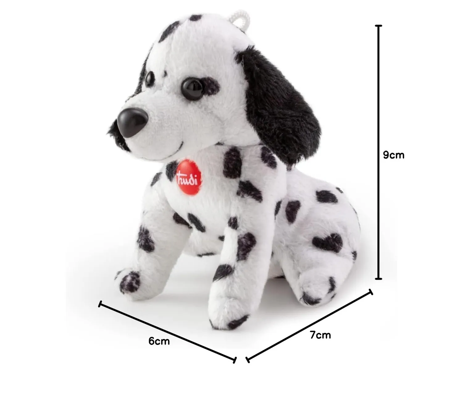 Trudi Sweet Collection TUDF6000 chien peluche dalmatien XXS