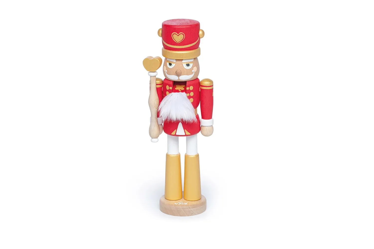 Sevi 83105 casse-noisette rouge déco Noël bois