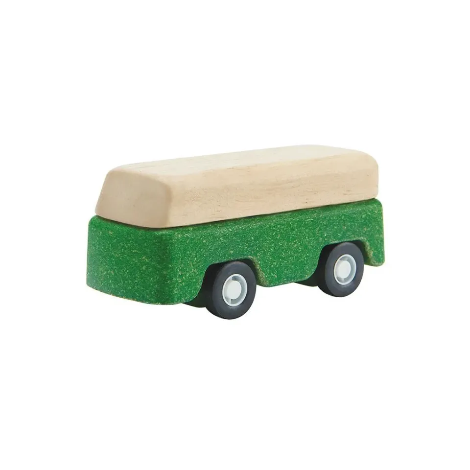 PlanToys PlanWorld Green Bus bus vert bois