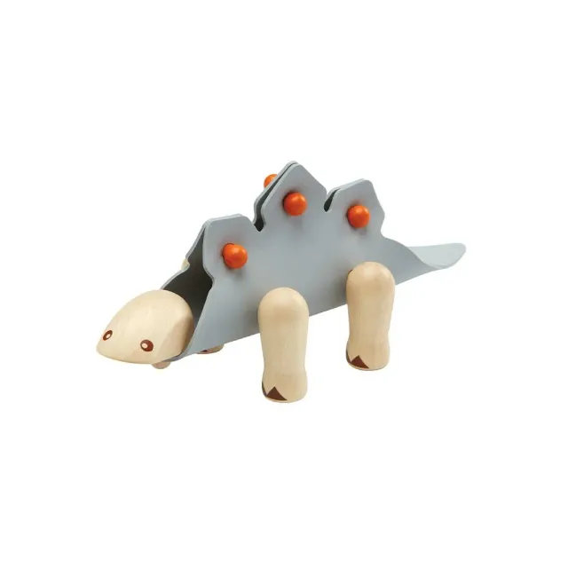 PlanToys DIY Stegosaurus jeu construction bois