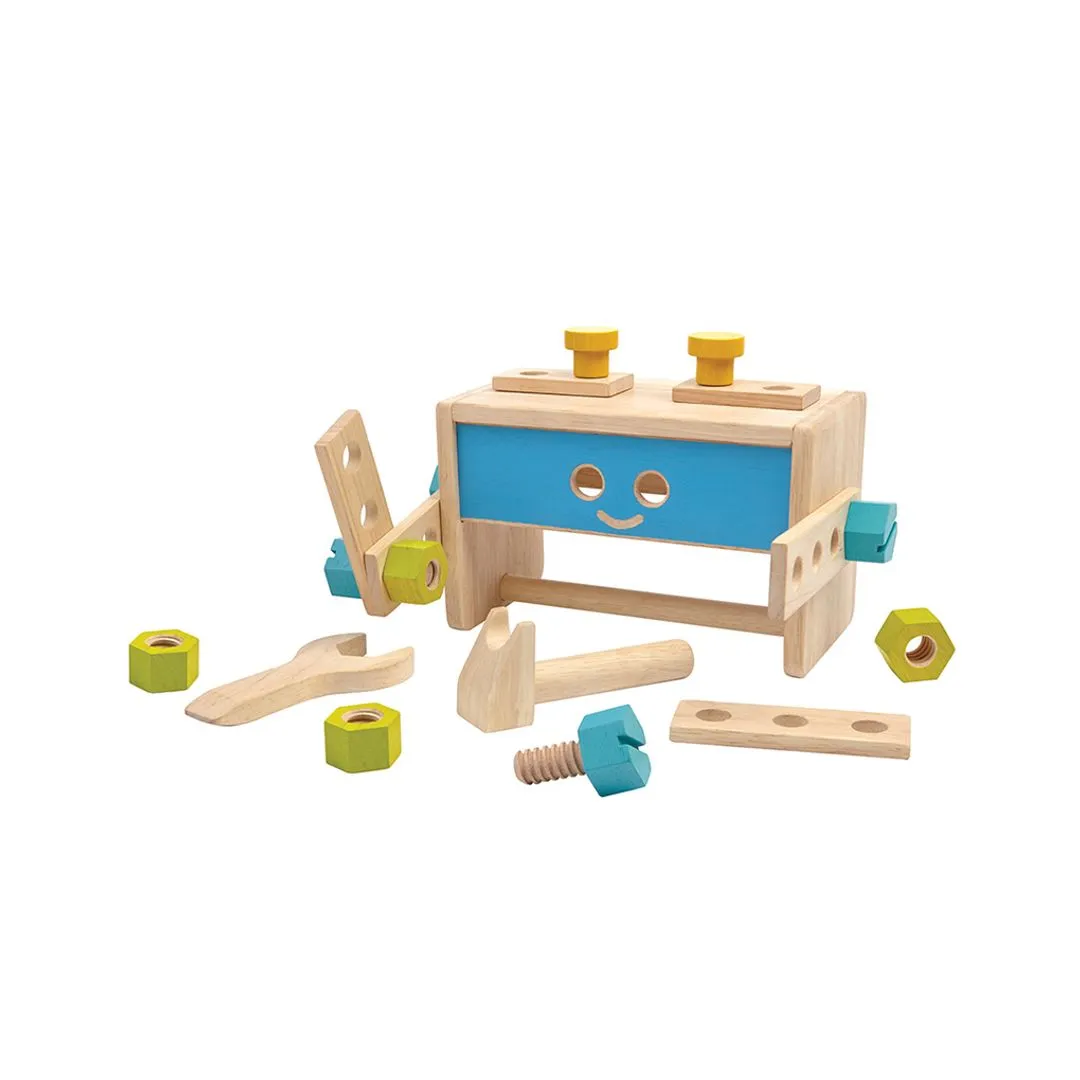 PlanToys Robot Toolbox boîte à outils robot 18 pièces
