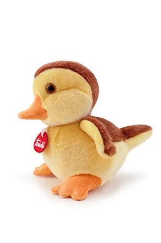 Trudi Canard Piera peluche jaune détails réalistes