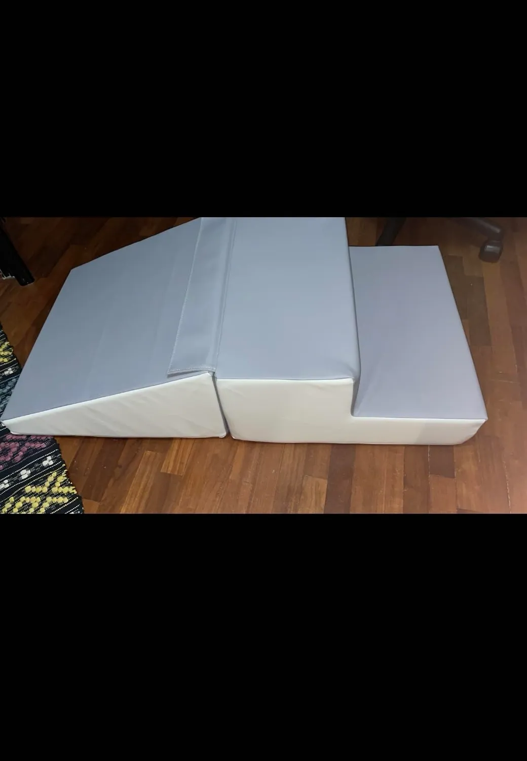 Velinda blocs mousse soft play blanc gris lot de 2 motricité