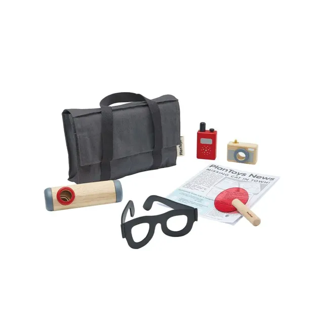 PlanToys Detective Set kit détective bois dès 3 ans