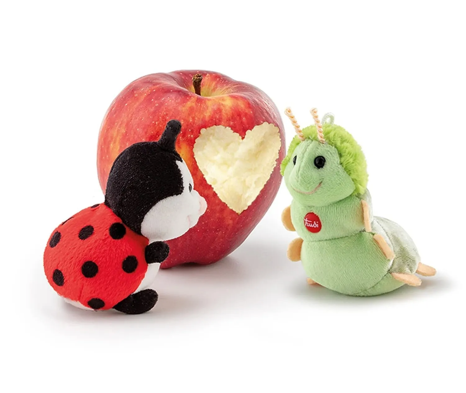 Trudi Sweet Collection 51189 peluche raton laveur marron blanc XXS