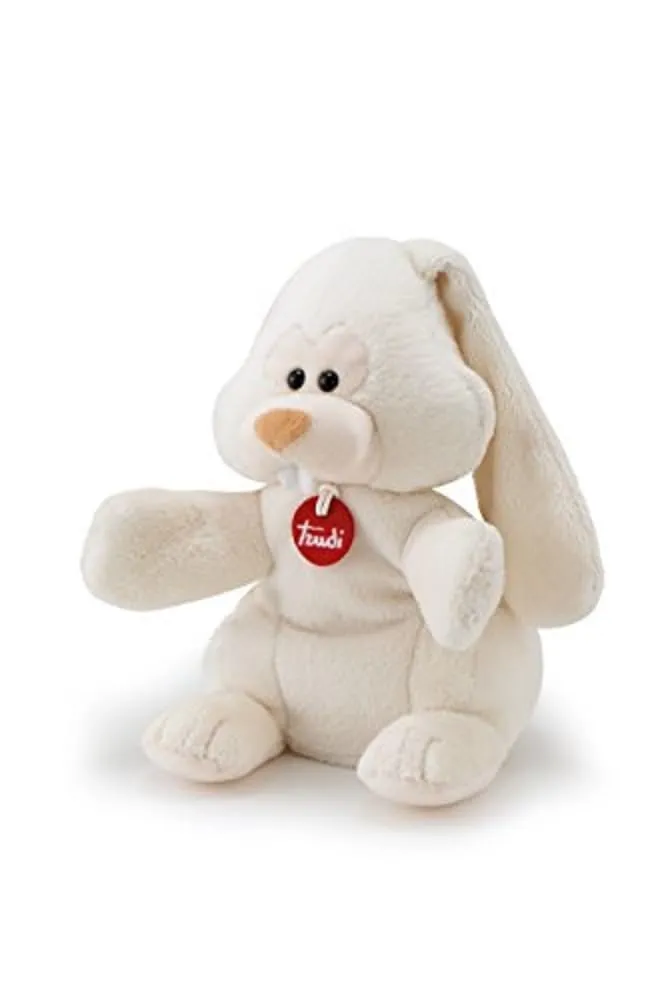 Trudi 29864 marionnette licorne Mama Baby blanc rose 29 cm