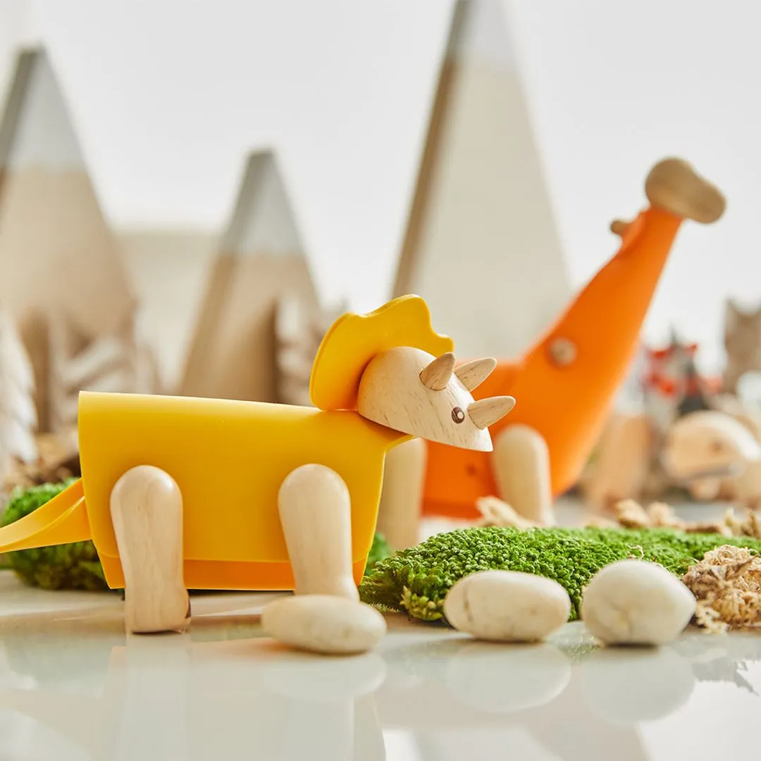 PlanToys DIY Stegosaurus jeu construction bois