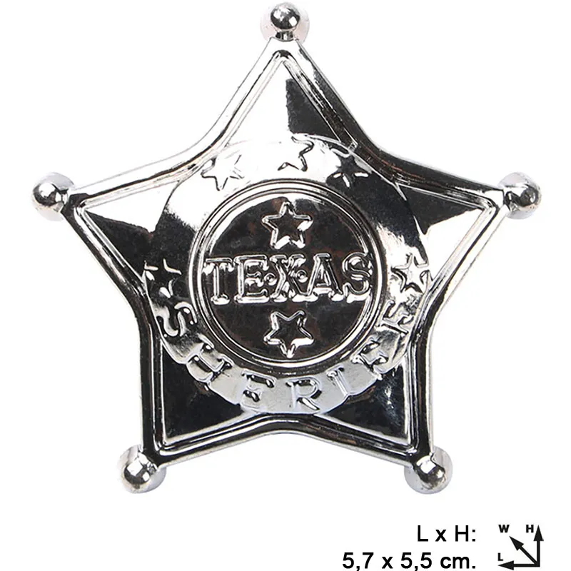 Gonher Cowboy menottes jouet étoile shérif