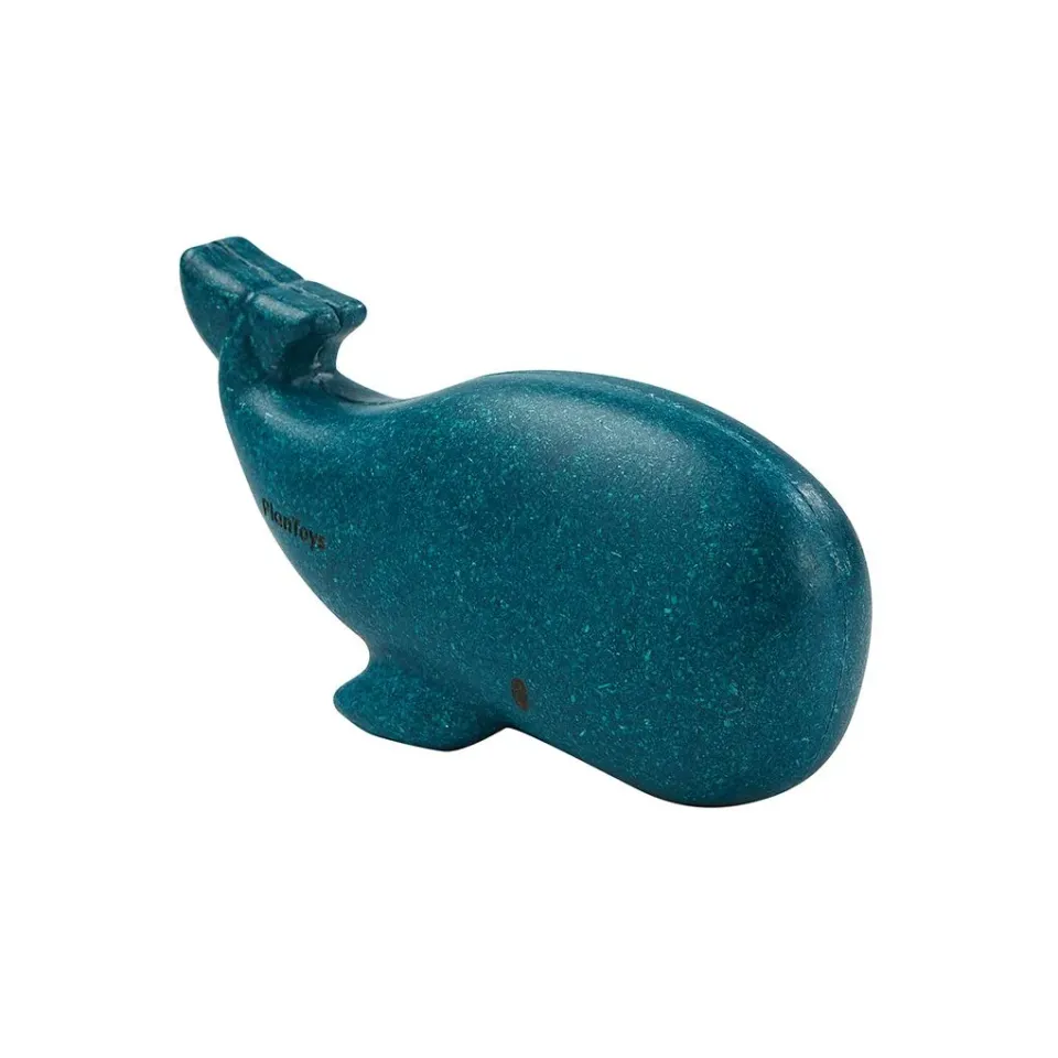 PlanToys Whale figurine baleine bois dès 12 mois