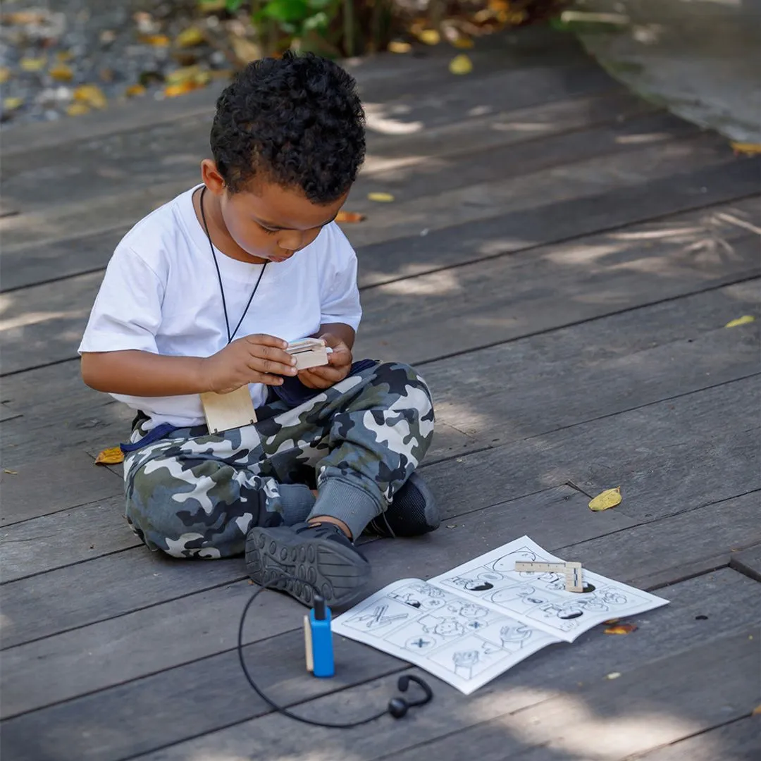 PlanToys Secret Agent set espion bois dès 3 ans