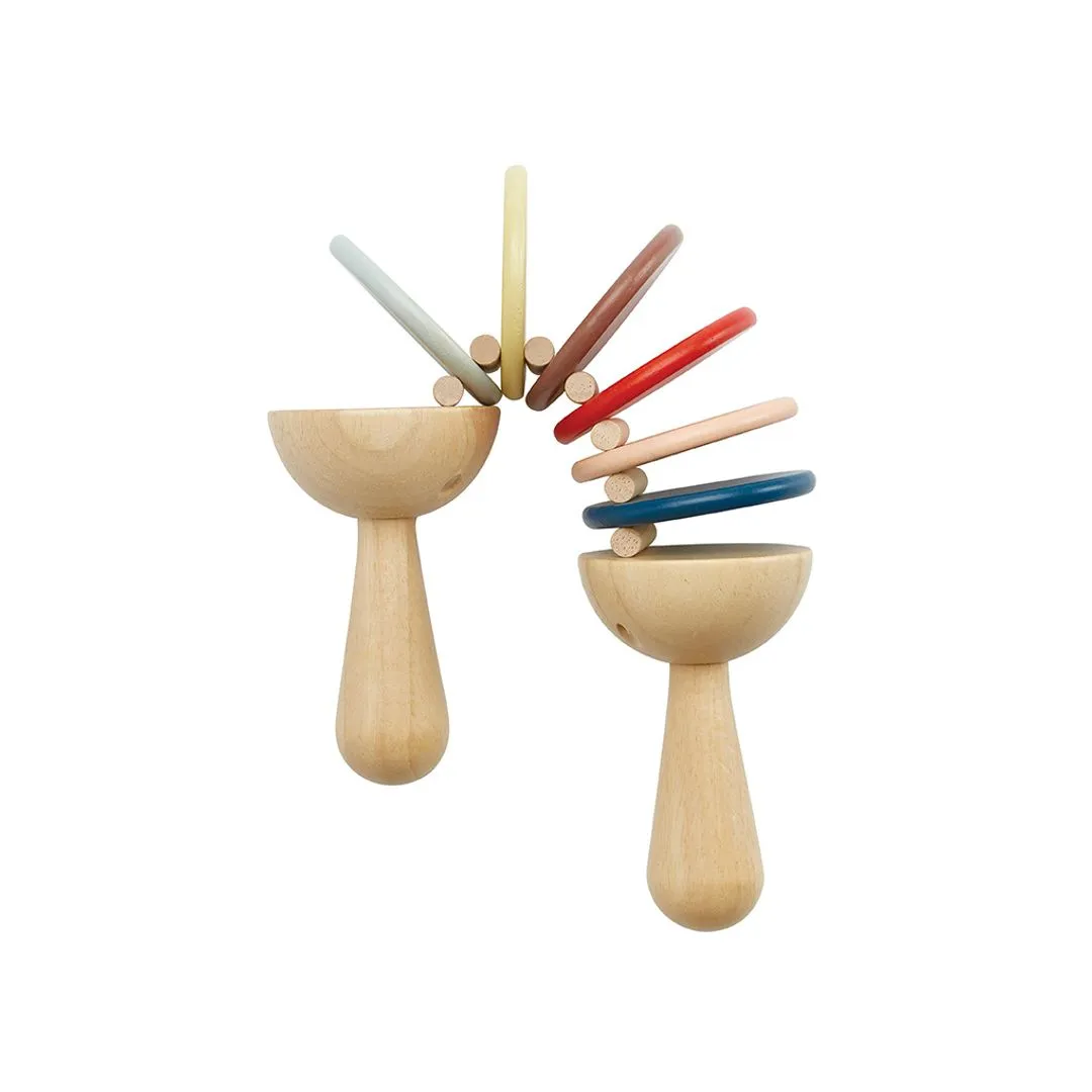 PlanToys Clatter Orchard hochet clac-clac bois dès 18 mois