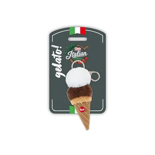 Trudi Italian Icons 69265 porte-clés peluche glace XS